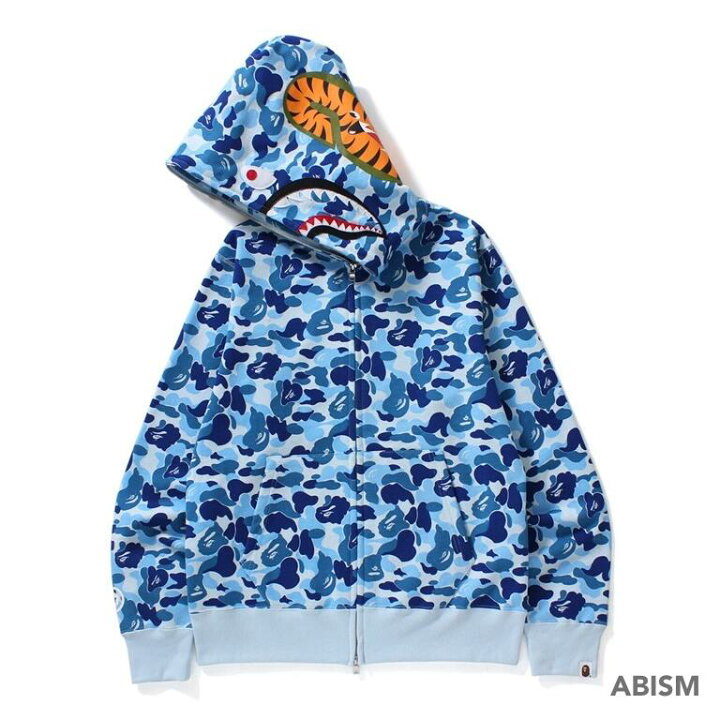 楽天市場】A BATHING APE(エイプ)ABC CAMO SHARK FULL ZIP HOODIE 