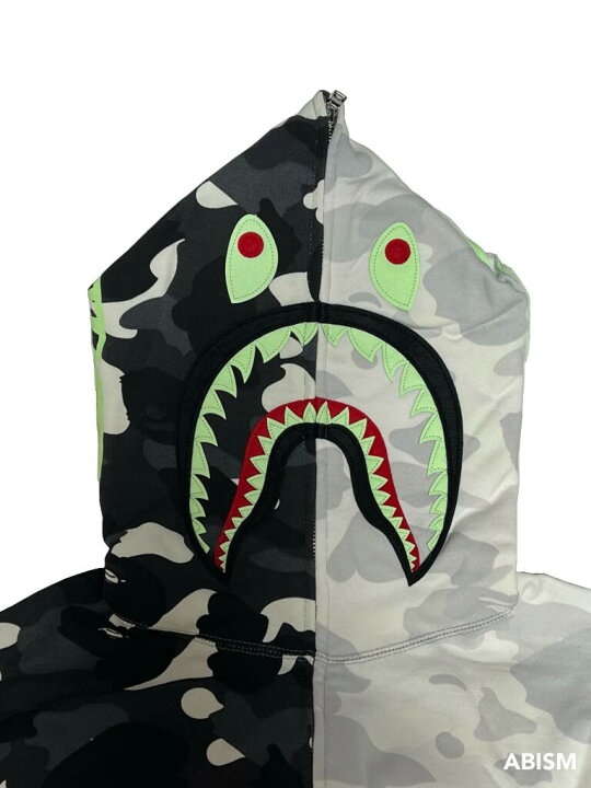楽天市場】A BATHING APE(エイプ)CITY CAMO HALF SHARK FULL ZIP 