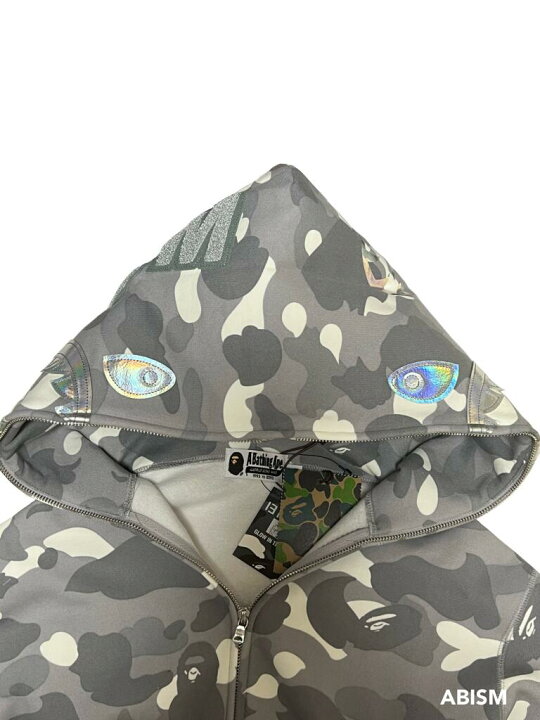 楽天市場】A BATHING APE(エイプ)CITY CAMO SHARK FULL ZIP HOODIE 