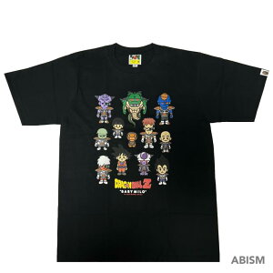 A BATHING APE(�G�C�v)xDRAGONBALL Z(�h���S���{�[��)BAPE X DRAGON BALL Z TEE #7�yT�V���c�z�y�u���b�N�z�y���{���z�y�V�i�z�yMEN'S�zBAPE(�x�C�v)