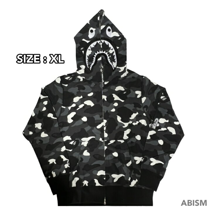 楽天市場】A BATHING APE(エイプ)PONR CITY CAMO SHARK FULL ZIP 