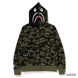 楽天市場】A BATHING APE(エイプ)COLOR CAMO SEPARATE SHARK FULL ZIP 