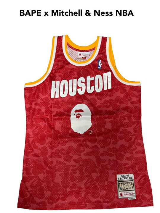 楽天市場】A BATHING APE（エイプ）BAPE × Mitchell & Ness  