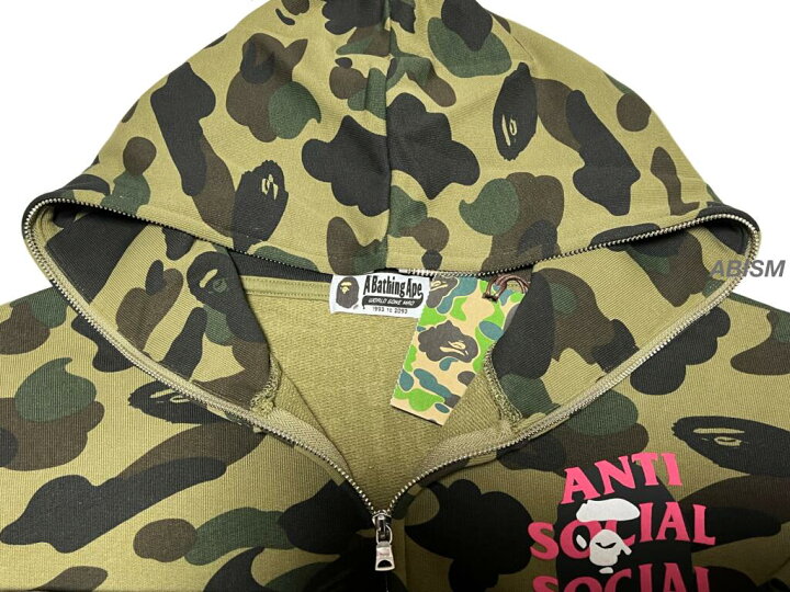 楽天市場】A BATHING APE(エイプ)xANTI SOCIAL SOCIAL CLUB（アンチ 