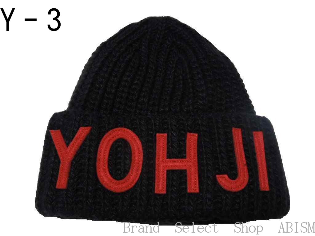 Y-3（ワイスリー）Y-3 YOHJI BEANIE【ビーニー】【ニット帽】【ブラック】【新品】YOHJI YAMAMOTO（ヨウジヤマモト） |  Brand Select Shop ABISM