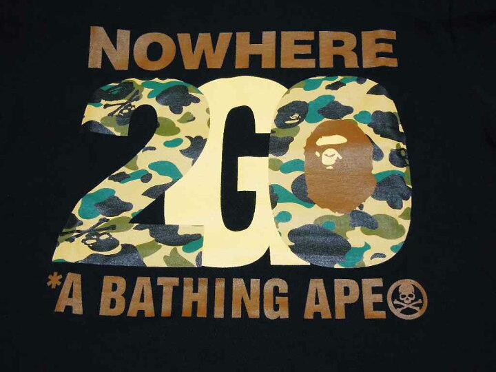 楽天市場】A BATHING APE(エイプ)20周年記念Tシャツ！MASAAKI HOMMA 