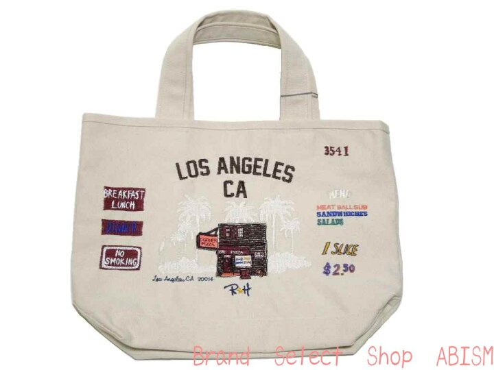 楽天市場】Ron Herman (ロンハーマン)×LORINZA(ロリンザ) TOTEBAG刺繍  