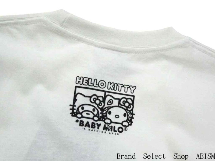 楽天市場】A BATHING APE(エイプ)x HELLO KITTY(ハローキティ)MILO ON 