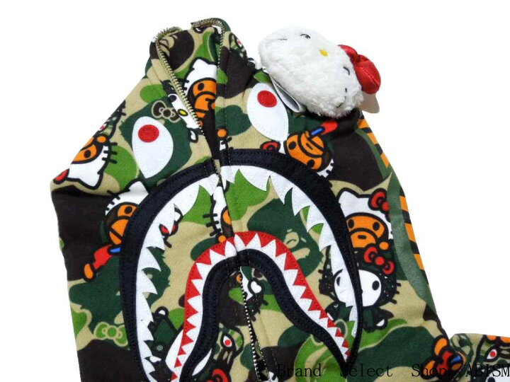 楽天市場】A BATHING APE(エイプ)x HELLO KITTY(ハローキティ)HELLO 