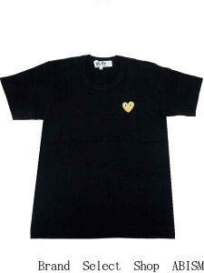 �������Y�T�C�Y��PLAY COMME des GARCONS(�v���C �R���f�M�����\��) �w�S�[���h�E�n�[�g���b�y���ET�V���c�x�yMEN'S�z�y�u���b�N�z�y���{���z�y�V�i�z�yAZ-T216�z