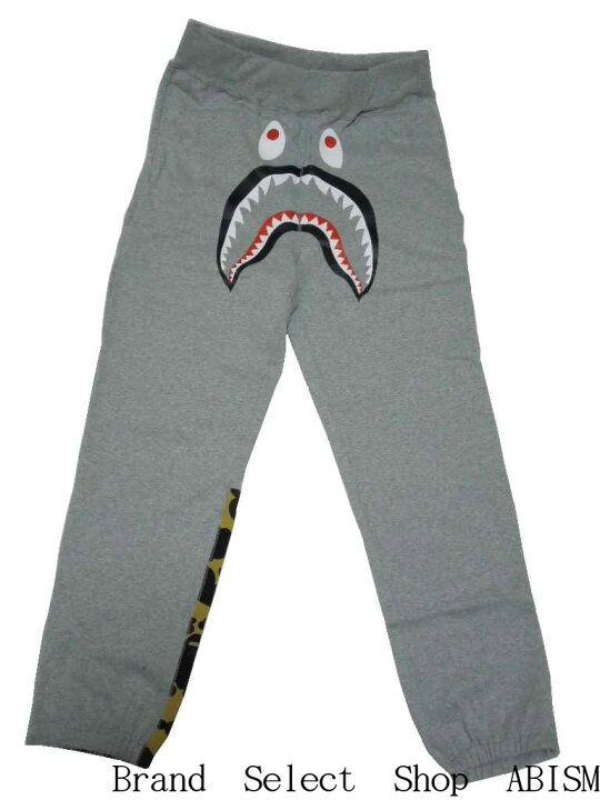 楽天市場】A BATHING APE(エイプ)1ST CAMO SHARK SWEAT PANTS 