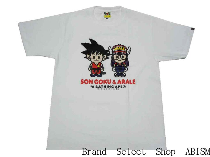 楽天市場】A BATHING APE(エイプ)BAPE X DRAGON BALL + DR. SLUMP 
