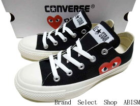 PLAY COMME des GARCONS(プレイ コムデギャルソン) × CONVERSE(コンバース)ALL STAR OX/PCDG (オールスター)【スニーカー】【シューズ】【ブラック】【新品】【AZ-K114】