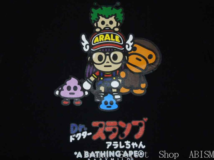楽天市場】A BATHING APE(エイプ)X DR. SLUMP ARALE(Dr. スランプ 