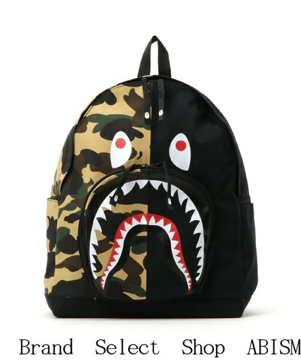 楽天市場】A BATHING APE(エイプ)1ST CAMO SHARK DAY PACKシャーク 