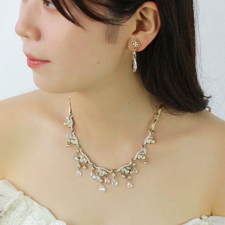 楽天市場】ABISTE キュービックジルコニアショートネックレス/1500555G  