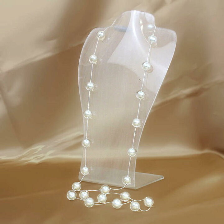 楽天市場】ABISTE ZSiSKA ≪FLOATING PEARLS≫レジンネックレス 
