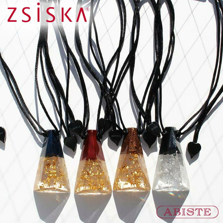 楽天市場】ABISTE ZSiSKA ≪DHARA≫レジンフリーレングスネックレス 