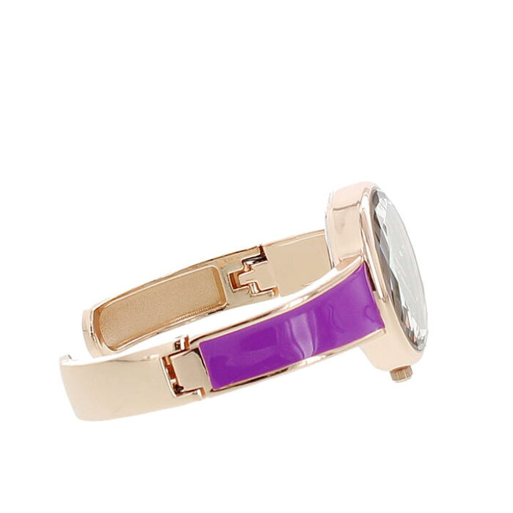 楽天市場】ABISTE クリスタルデザインカットバングル腕時計 9020012