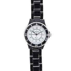 【最大2,000円OFFクーポン配布中】ABISTE ラウンドフェイスベルト時計/9220065- ブランド カジュアル 一年動作保証付き アビステ メタル＆セラミック時計