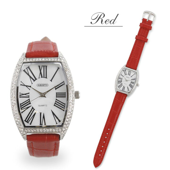 楽天市場 楽天１位 ３冠達成 送料無料 Abiste アビステ トノーフェイスクリスタルガラスベルト時計 レディース 女性 人気 雑誌 大人 おしゃれ 腕時計 ブランド ギフト ウォッチ 30代 40代 50代 Abiste 楽天市場店