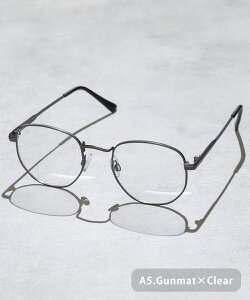 サングラス カラーレンズ メンズ レディース 伊達メガネ ウェリントン スクエア UVカット 紫外線対策 薄い色 色付き スモーク グレー クリア アイウェア 巾着付き おしゃれ プレゼント お揃