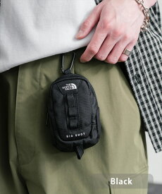 THE NORTH FACE ザ・ノースフェイス MINI POUCH ミニポーチ BIG SHOT メンズ レディース カラビナ付き 小銭入れ 小物入れ イヤホンケース ロゴ ワンポイント コンパクト 小さめ カジュアル ストリート シンプル アウトドア 16014