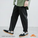 イージーパンツ 無地 メンズ レディース テーパード ストレッチ ツイル アウトドア カジュアル シンプル ルーズ ゆったり リラックス キャンプ ギフト プレゼント お揃い ペア KRIFF MAYER クリフメイヤー 2245800 12548