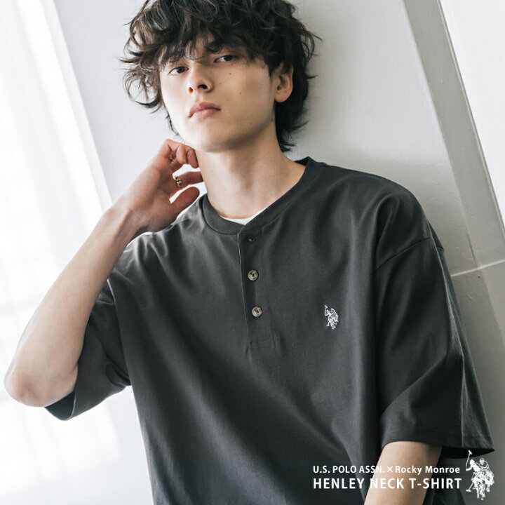 楽天市場】U.S. POLO ASSN. ユーエスポロアッスン Tシャツ ヘンリー