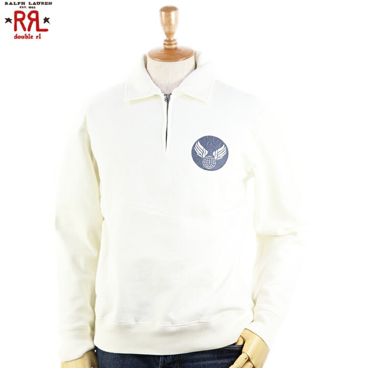 楽天市場】RRL(double RL) Half-Zip Military Sweat ダブルアールエル  