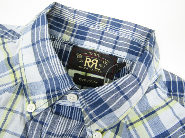 楽天市場】RRL ダブルアールエル ラルフローレン 長袖 チェック  