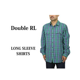 RRL ダブルアールエル ラルフローレン コットン チェック ワーク ネルシャツ RRL Ralph Lauren Men's L/S Vintage Cotton Work Shirts US