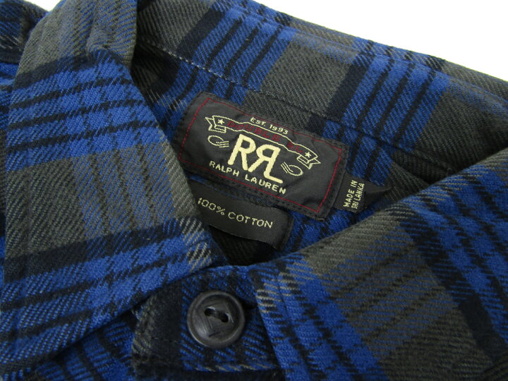 楽天市場】RRL ダブルアールエル ラルフローレン コットン チェック 