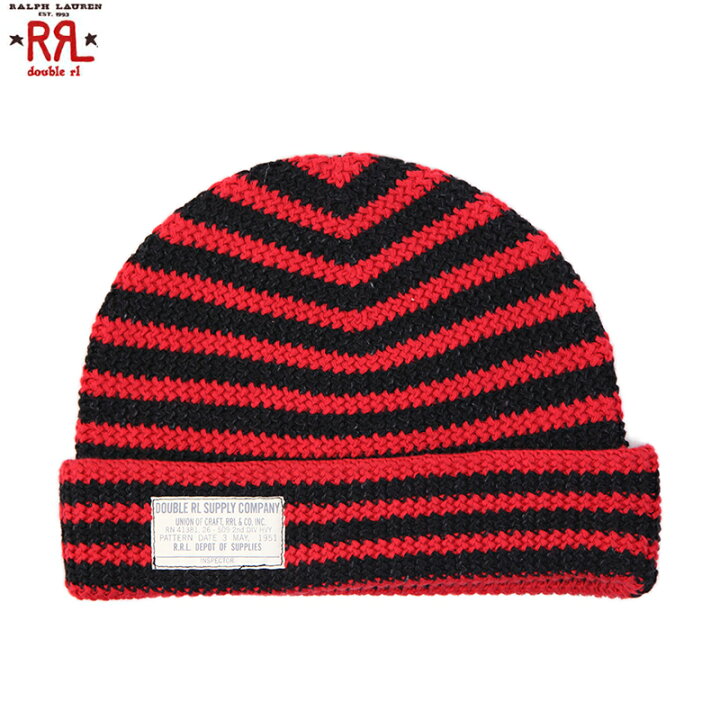 楽天市場】RRL (double RL) NAVAL Knit Cap ダブルアールエル コットン  