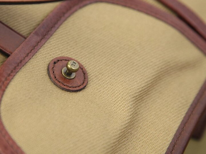 楽天市場】POLO Ralph Lauren Twill & Leather Game Bag US ポロ 