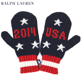 POLO by Ralph Lauren Men's TEAM USA Mitten Knit Glove　US ポロ ラルフローレン MADE IN USA ニット手袋