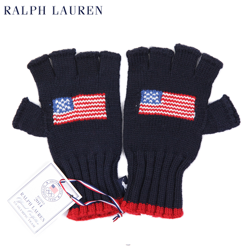 楽天市場】POLO by Ralph Lauren Men's TEAM USA Knit Glove US ポロ 