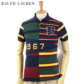 Ralph Lauren Men's "CUSTOM FIT" 1967 Patchwork Polo US ポロ ラルフローレン カスタムフィット メンズ パッチワーク ポロシャツ
