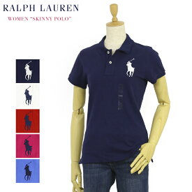 ポロ ラルフローレン レディース ビッグポニー スキニーフィット 無地ポロシャツ POLO Ralph Lauren Lady's "THE SKINNY POLO" BIG PONY Solid Color Mesh Polo Shirts US