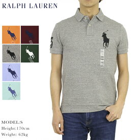 ポロ ラルフローレン メンズ カスタム スリム フィット ビッグポニー 刺繍 半袖 カノコ ポロシャツ 無地 POLO Ralph Lauren Men's "CUSTOM SLIM FIT" Mesh Polo 売れ筋 (ups)