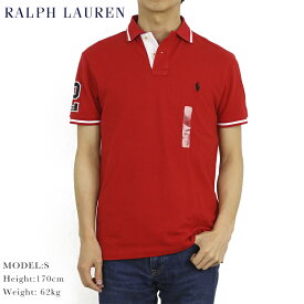 ポロ ラルフローレン カスタムスリムフィット 鹿の子 ポロシャツ ラガーシャツ POLO Ralph Lauren Men's "2" CUSTOM SLIM FIT Polo Shirt US