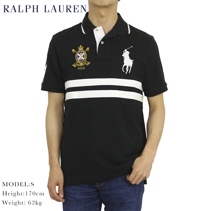 楽天市場】ポロ ラルフローレン クラシックフィット 鹿の子 ポロシャツ ビッグポニー刺繍 ブラックウォッチ POLO Ralph Lauren  Men's CLASSIC FIT BLACK WATCH Polo Shirt US : donuts （ドーナッツ）
