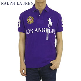 ポロ ラルフローレン カスタムスリムフィット 鹿の子 ポロシャツ ラガーシャツ POLO Ralph Lauren Men's CUSTOM SLIM FIT Polo Shirt US "LOS ANGELES"