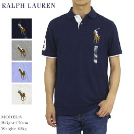 ポロ ラルフローレン クラシックフィット 鹿の子 ポロシャツ ビッグポニー刺繍 POLO Ralph Lauren Men's CLASSIC FIT Polo Shirt US (UPS)