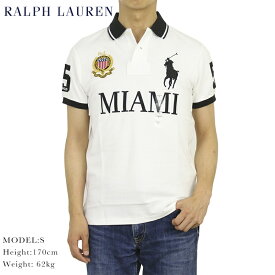 ポロ ラルフローレン カスタムフィット 鹿の子 ポロシャツ ラガーシャツ POLO Ralph Lauren Men's CUSTOM FIT Polo Shirt US "MIAMI"