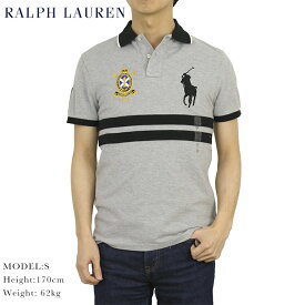 ポロ ラルフローレン カスタムスリムフィット 鹿の子 ポロシャツ エンブレム ビッグポニー刺繍 POLO Ralph Lauren Men's CUSTOM SLIM FIT USA Polo Shirt US
