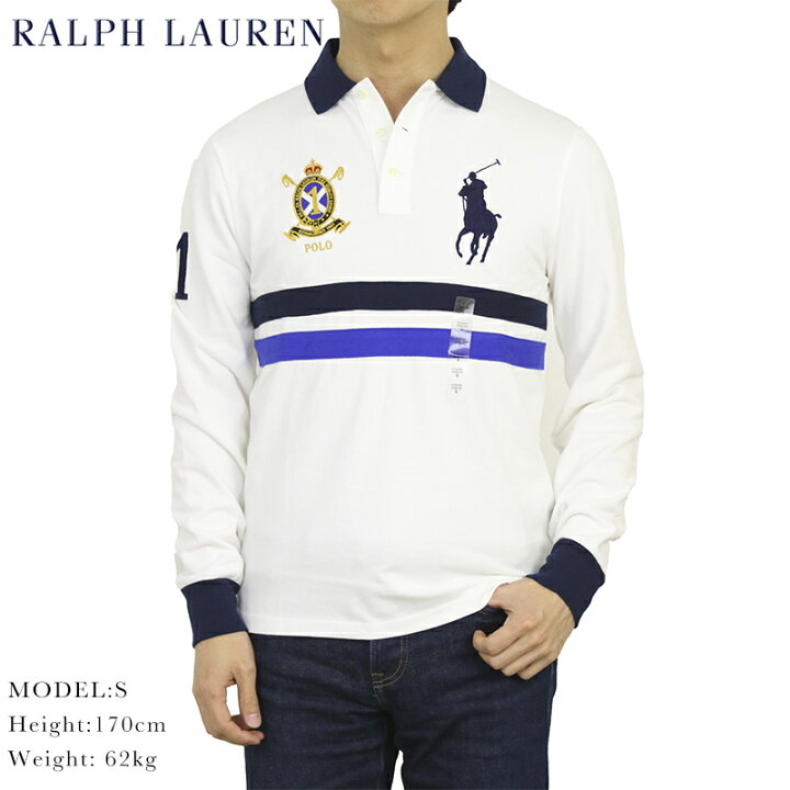 楽天市場 ポロ ラルフローレン カスタムスリムフィット 鹿の子 ビッグポニー 長袖ポロシャツ Polo Ralph Lauren Men S Cotton Custom Slim Fit Mesh L S Polo Shirt Us Donuts ドーナッツ