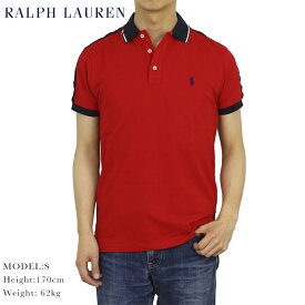ポロ ラルフローレン カスタムスリムフィット 鹿の子 ポロシャツ POLO Ralph Lauren Men's CUSTOM SLIM FIT Polo Shirt US