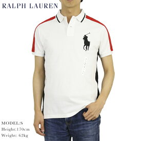 ポロ ラルフローレン カスタムスリムフィット 鹿の子 ポロシャツ マルチカラー ビッグポニー刺繍 POLO Ralph Lauren Men's CUSTOM SLIM FIT Polo Shirt US