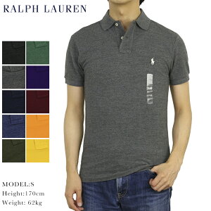 �|�� �����t���[���� �X�����t�B�b�g ���� �J�m�R �|���V���c ���n �����|�C���g POLO Ralph Lauren Men's SLIM FIT Mesh Polo ����� (UPS)